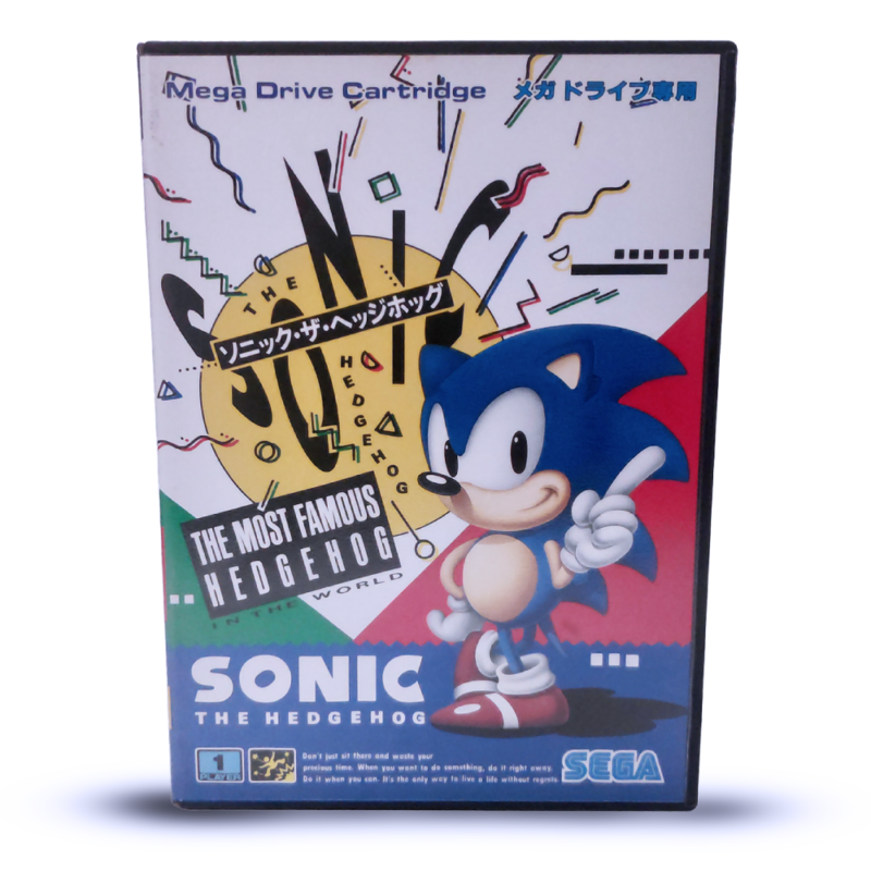 Jogo Sonic the Hedgehog - Mega Drive (Japonês)