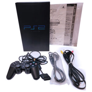 Console PlayStation 2 Midnight Black SCPH-50000 - Japonês