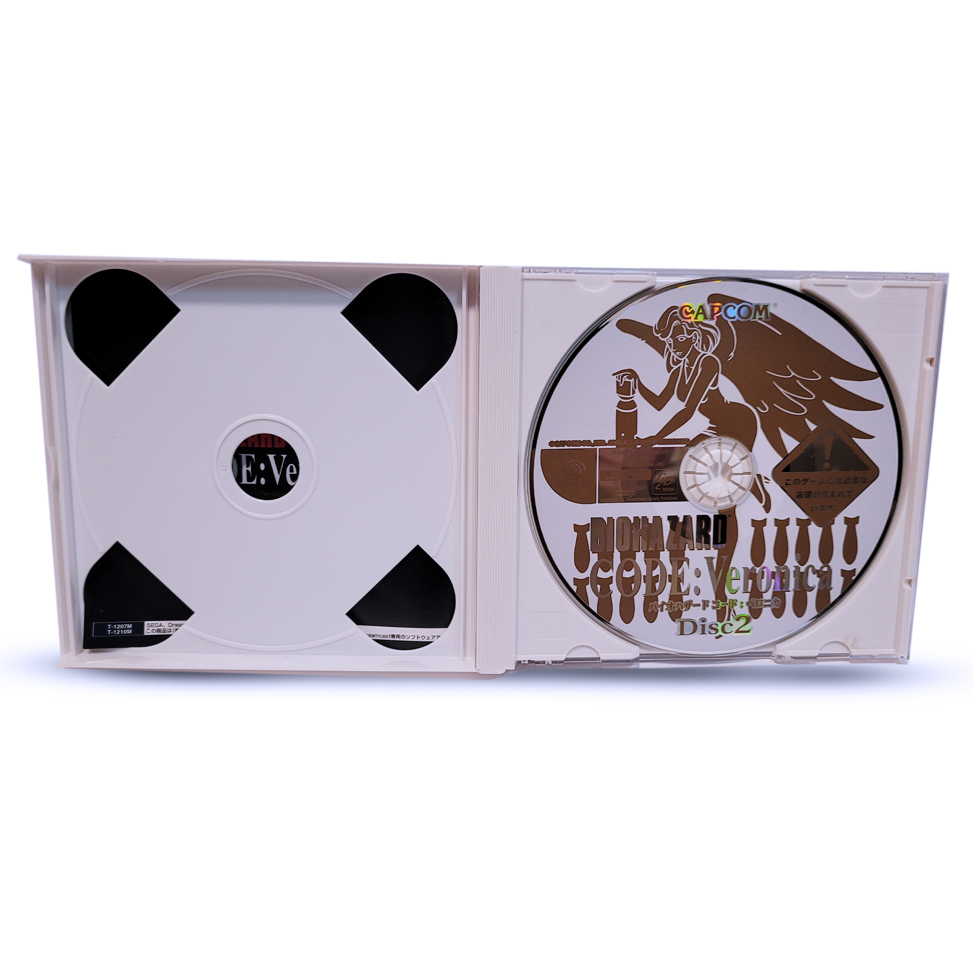 Resident evil code: veronica (2discos) para sega dreamcast