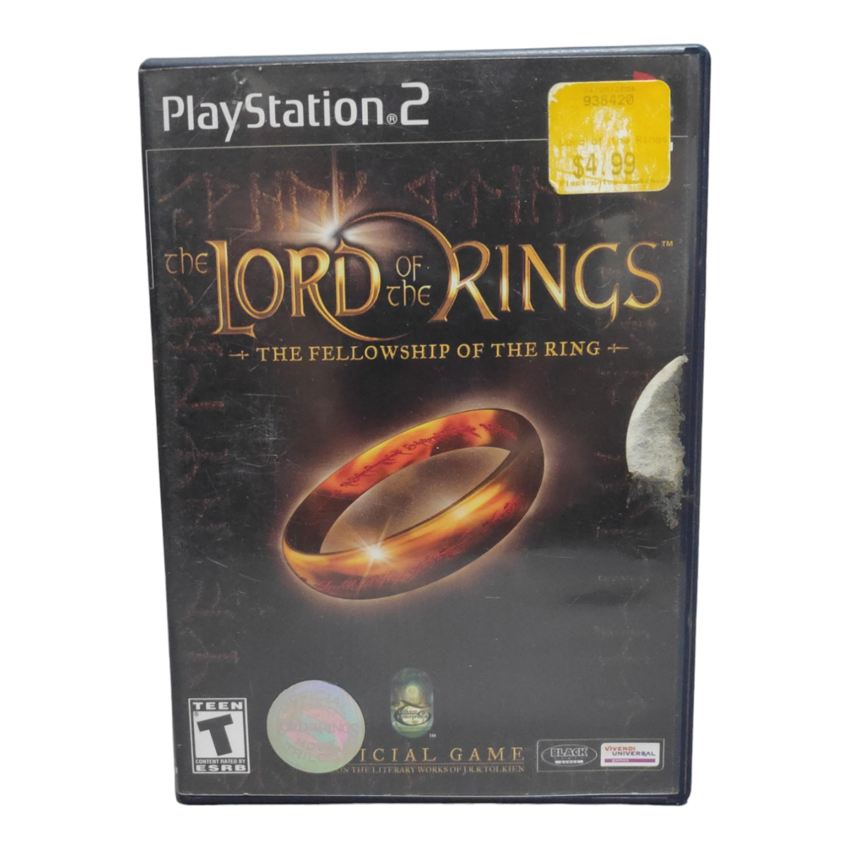 The Lord of the Rings: The Fellowship of the Ring Americano - PlayStation 2