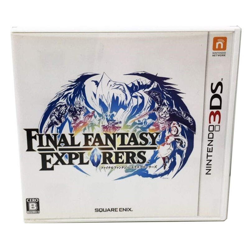 Final Fantasy Explorers Japonês - Nintendo 3DS